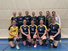 Die Damen von Frick Volley spielen kommende Saison in der 3. Liga. Foto: zVg